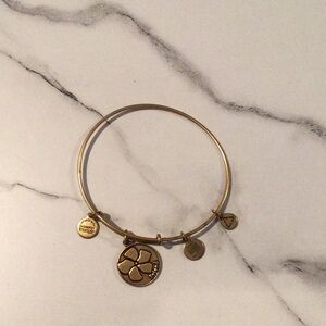 Gold Alex and Ani Women's Charm Bracelet